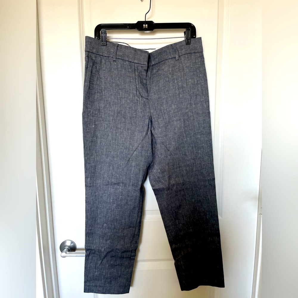 #anntaylor #chambray #belted #pants